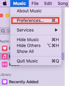 Apple Music Preference