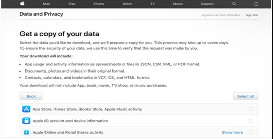 Restore Apple Music Copy Data