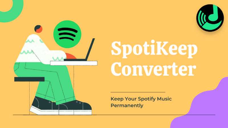 Convert Spotify to MP3 SpotiKeep Converter Banner