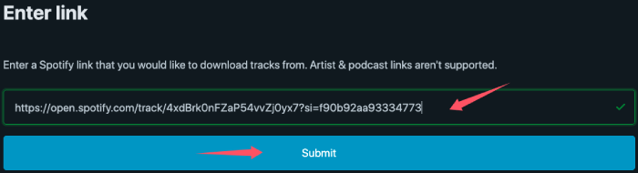 Spotify Downlaoder spotifydownloader.com Enter Link